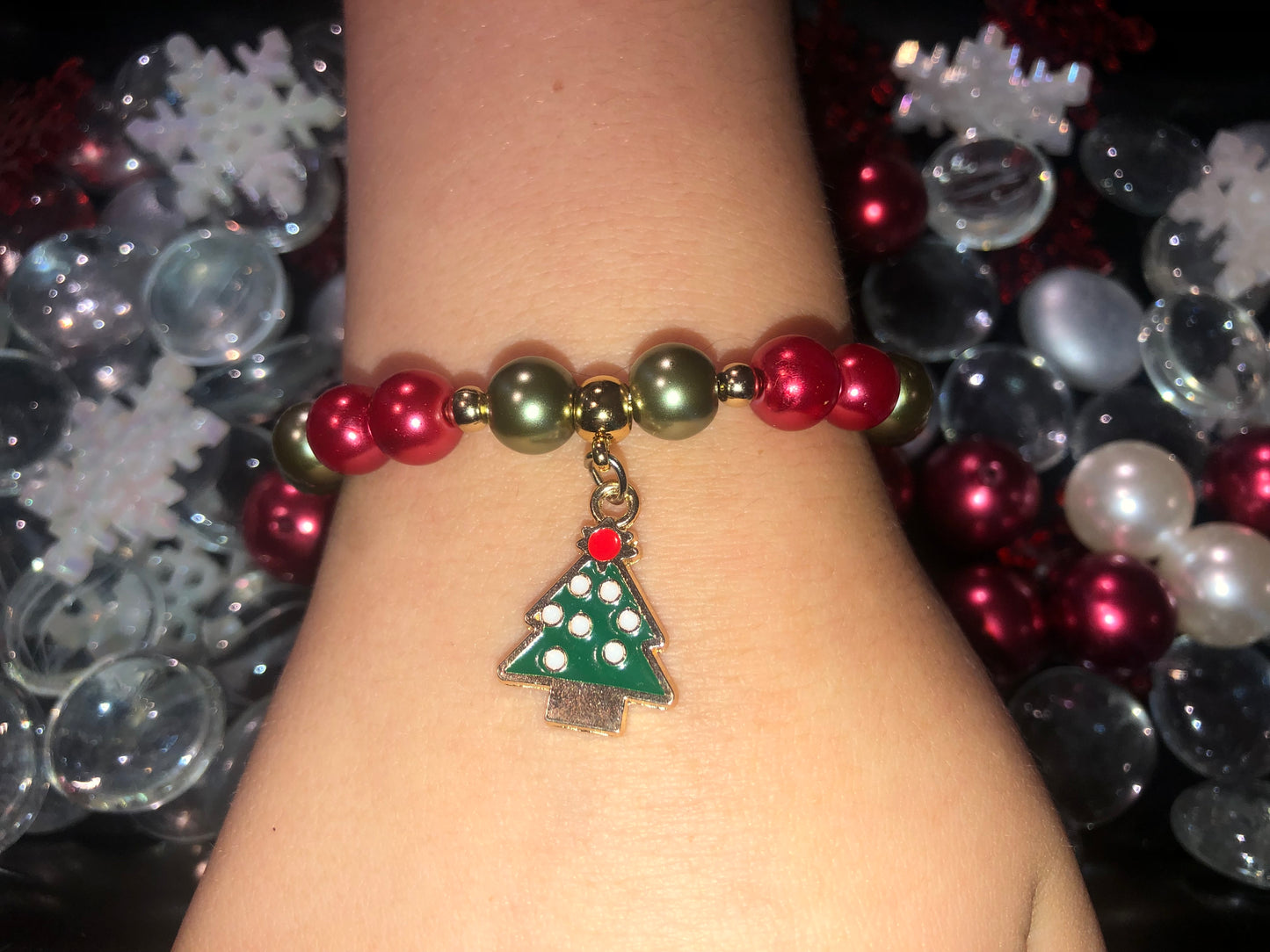 Christmas Tree Bracelet