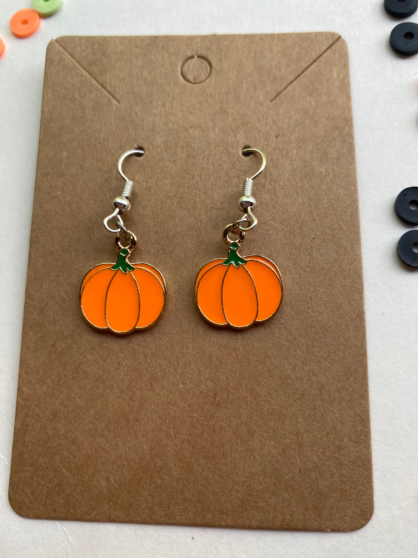 Pumpkin earrings