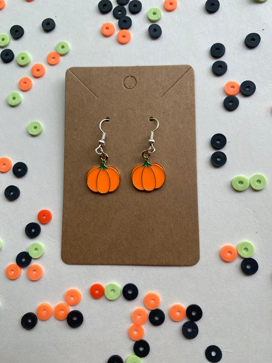 Pumpkin earrings