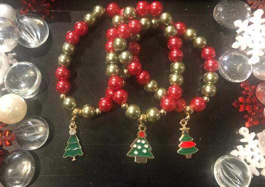 Christmas Tree Bracelet