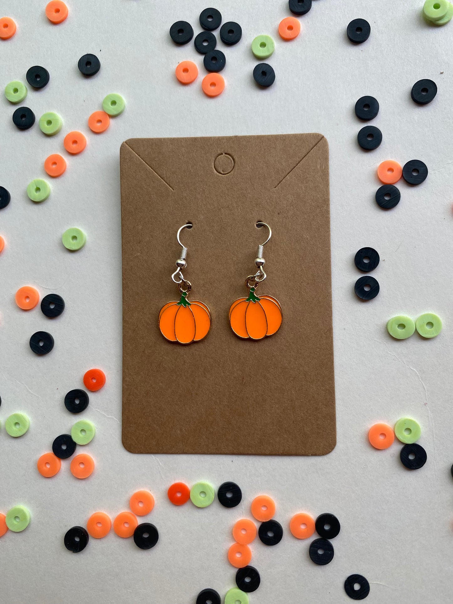 Pumpkin earrings