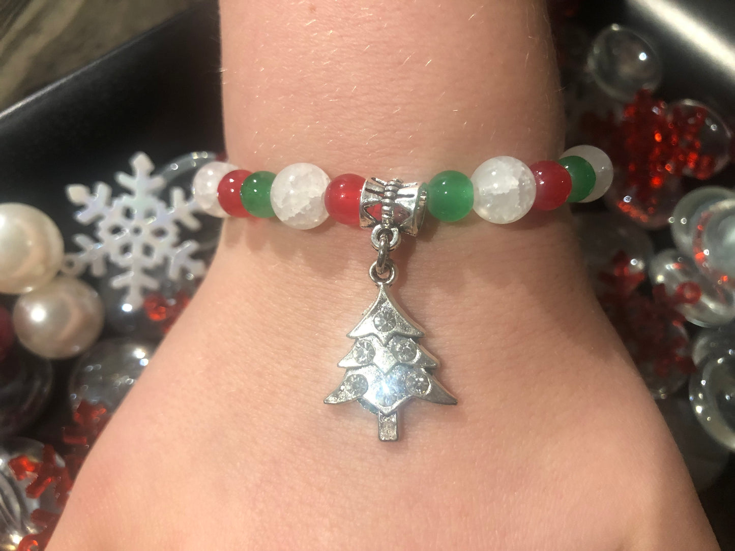 Christmas Tree Bracelet