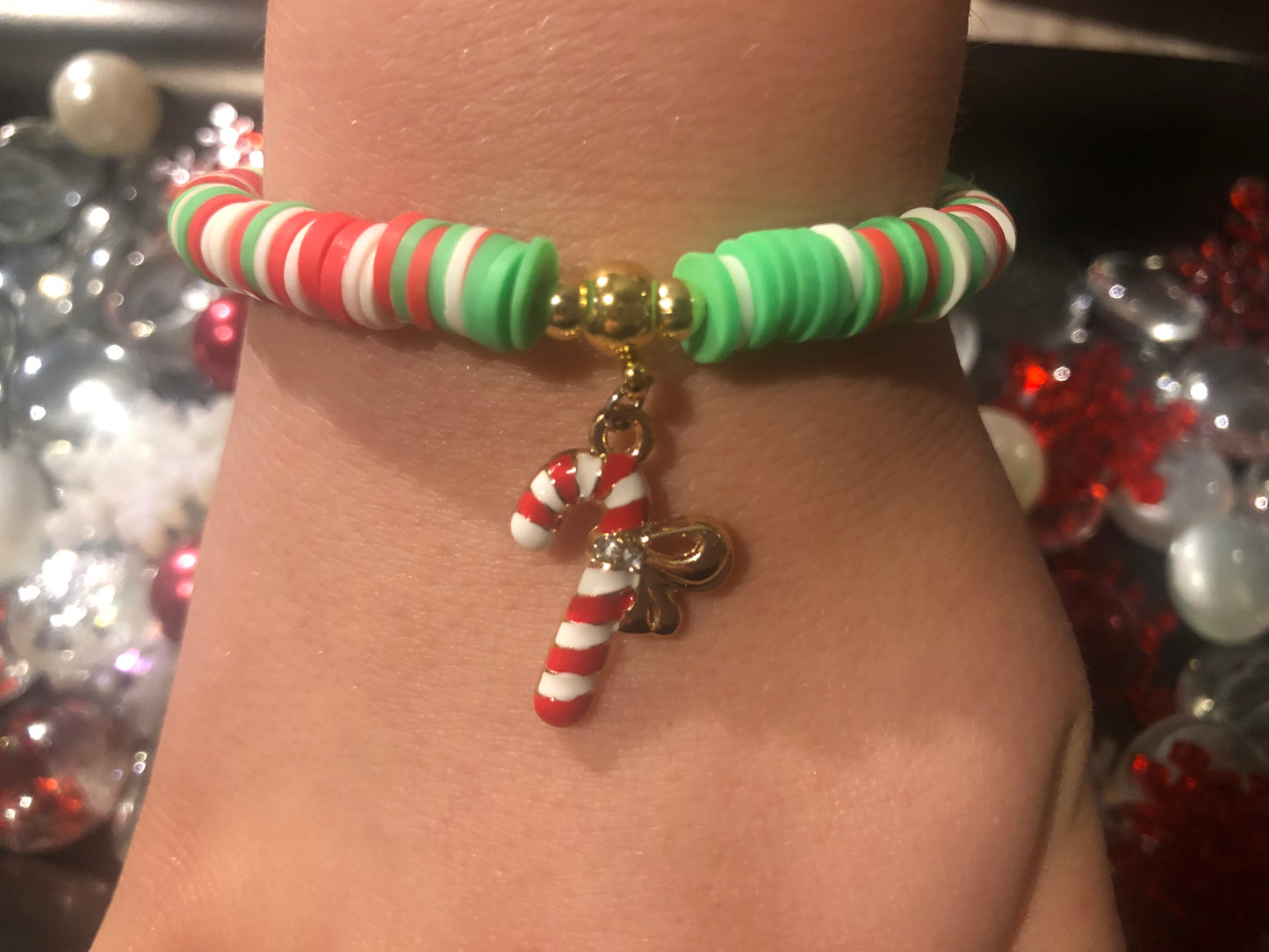 Candy Cane Bracelet