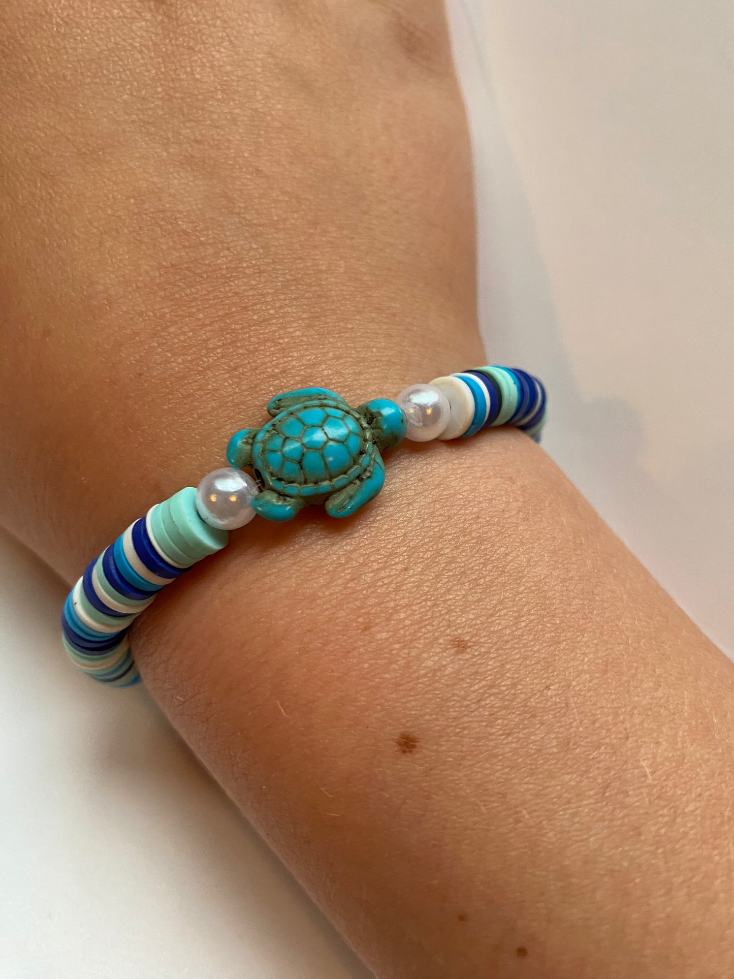 Blue Turtle Bracelet