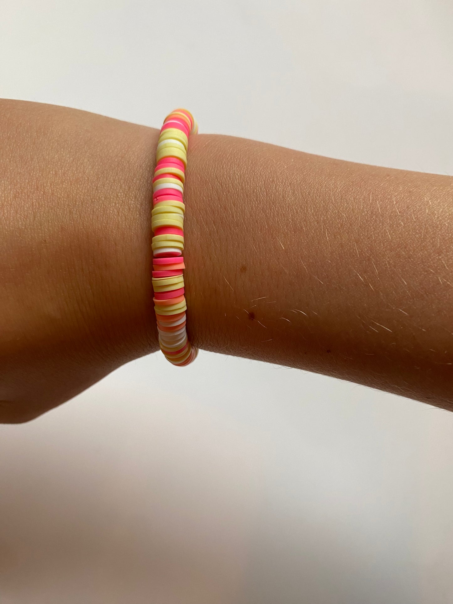 Pink lemonade bracelet