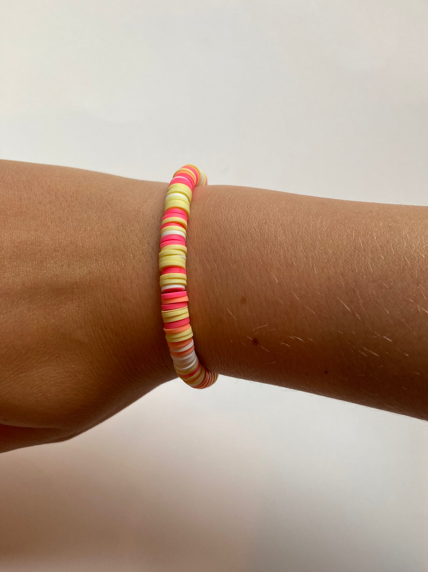 Pink lemonade bracelet